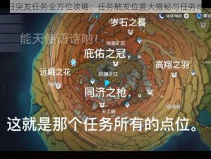 原神每日突发任务全方位攻略：任务触发位置大揭秘与任务地点大全