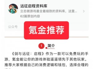 剑与远征：氪金玩家的进阶之路——氪金大佬专属玩法攻略心得