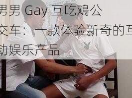 男男 Gay 互吃鳮公交车：一款体验新奇的互动娱乐产品