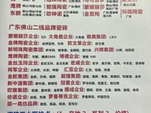 东莞：国产专区一线二线三线品牌的集聚地