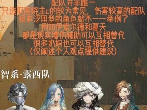 《战争公约》切后队阵容搭配攻略：全面解析最佳组合策略