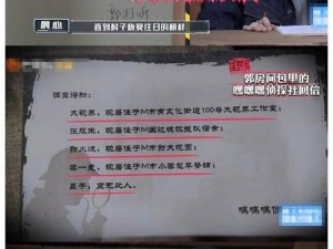 无敌大侦探案件揭秘攻略：第15案深度剖析与追踪线索揭秘