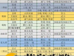 三国志战略版高效器械阵容搭配策略详解：实战分析与优化建议