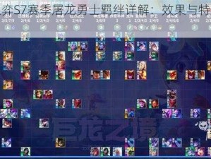 云顶之弈S7赛季屠龙勇士羁绊详解：效果与特点全面介绍