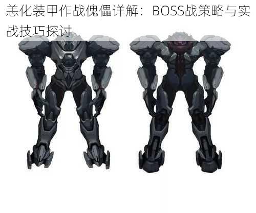 恙化装甲作战傀儡详解：BOSS战策略与实战技巧探讨