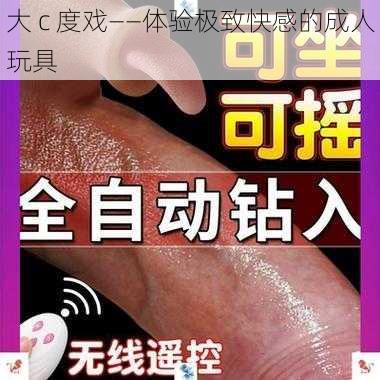 大 c 度戏——体验极致快感的成人玩具