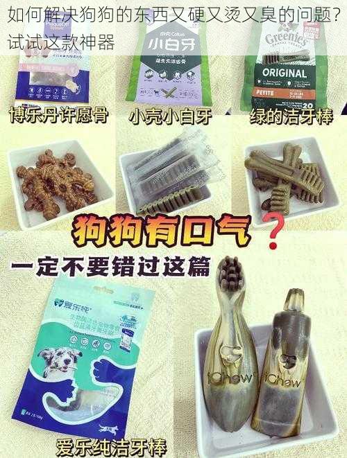 如何解决狗狗的东西又硬又烫又臭的问题？试试这款神器