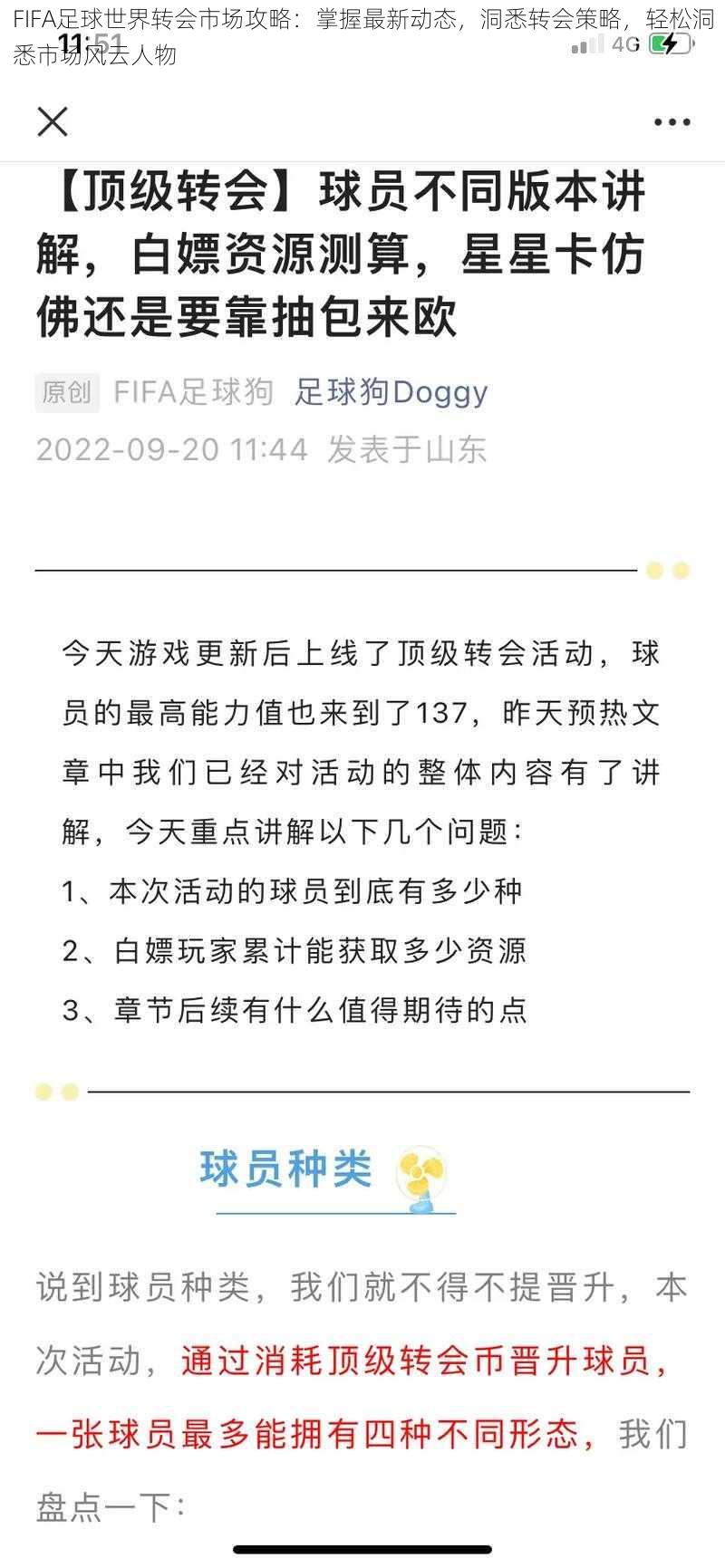 FIFA足球世界转会市场攻略：掌握最新动态，洞悉转会策略，轻松洞悉市场风云人物