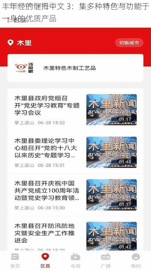 丰年经的继拇中文 3：集多种特色与功能于一身的优质产品