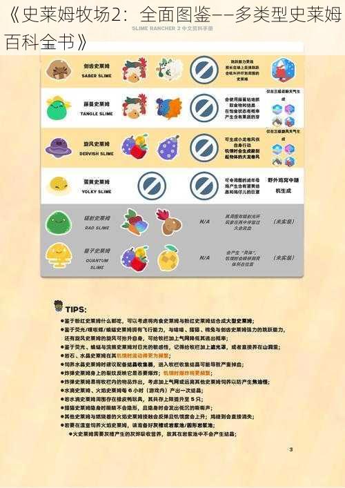 《史莱姆牧场2：全面图鉴——多类型史莱姆百科全书》