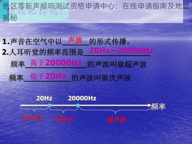 绝区零新声频响测试资格申请中心：在线申请指南及地址揭秘