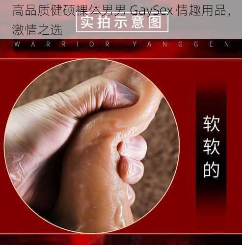 高品质健硕裸体男男 GaySex 情趣用品，激情之选