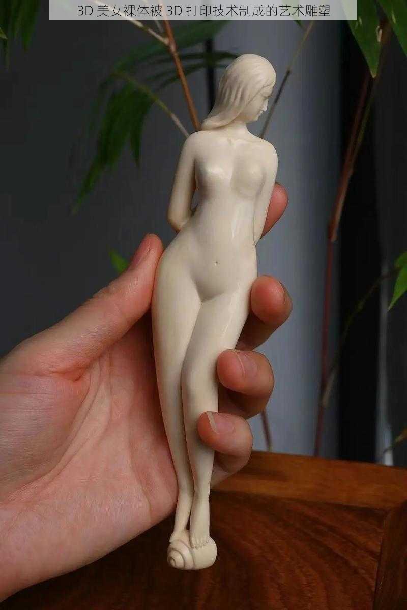 3D 美女裸体被 3D 打印技术制成的艺术雕塑