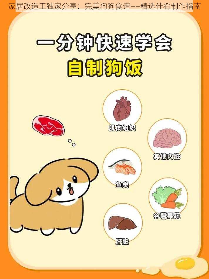 家居改造王独家分享：完美狗狗食谱——精选佳肴制作指南