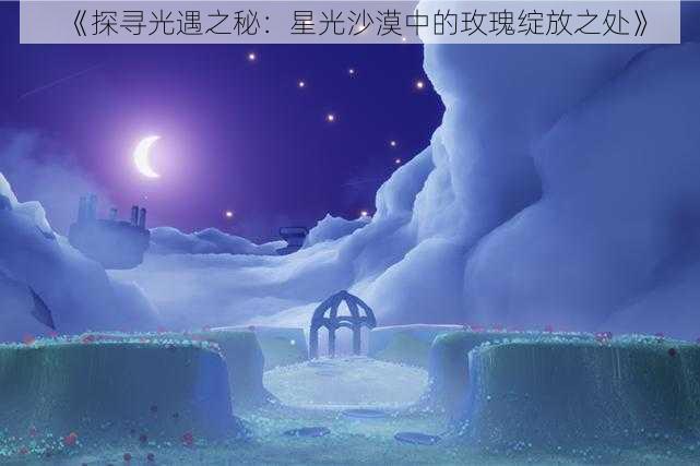 《探寻光遇之秘：星光沙漠中的玫瑰绽放之处》