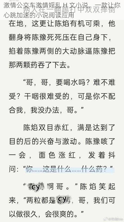 激情公交车激情婬乱 H 文小说，一款让你心跳加速的小说阅读应用