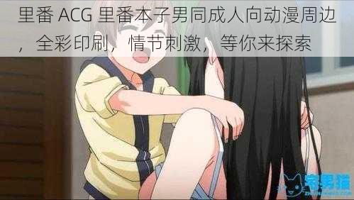 里番 ACG 里番本子男同成人向动漫周边，全彩印刷，情节刺激，等你来探索