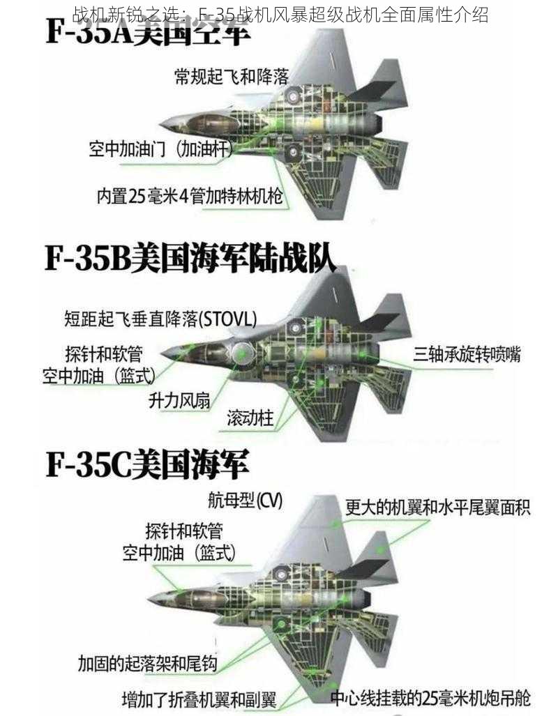 战机新锐之选：F-35战机风暴超级战机全面属性介绍