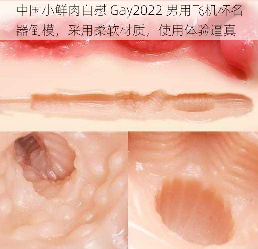 中国小鲜肉自慰 Gay2022 男用飞机杯名器倒模，采用柔软材质，使用体验逼真