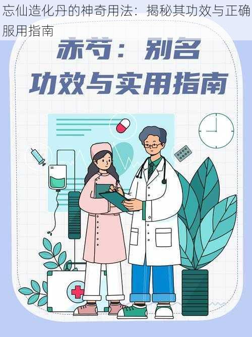 忘仙造化丹的神奇用法：揭秘其功效与正确服用指南