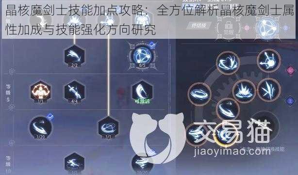 晶核魔剑士技能加点攻略：全方位解析晶核魔剑士属性加成与技能强化方向研究