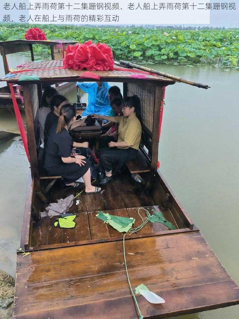 老人船上弄雨荷第十二集跚钢视频、老人船上弄雨荷第十二集跚钢视频，老人在船上与雨荷的精彩互动