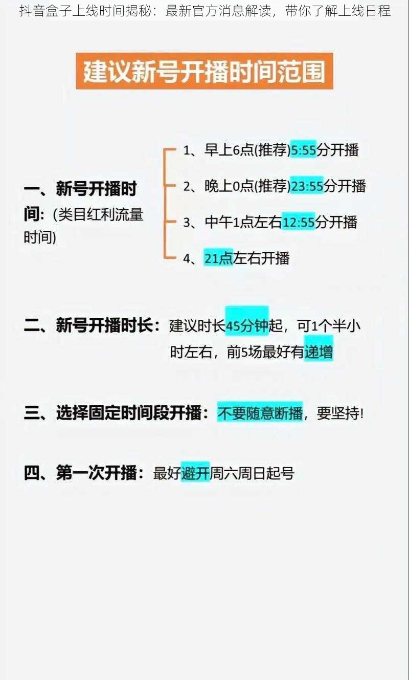 抖音盒子上线时间揭秘：最新官方消息解读，带你了解上线日程