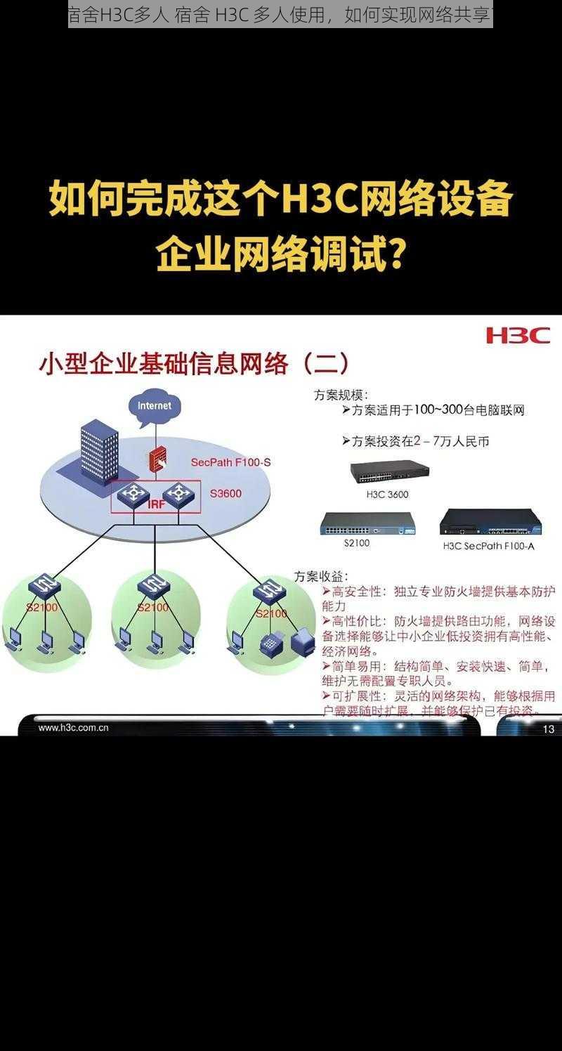 宿舍H3C多人 宿舍 H3C 多人使用，如何实现网络共享？