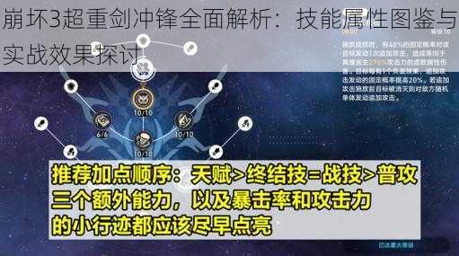 崩坏3超重剑冲锋全面解析：技能属性图鉴与实战效果探讨