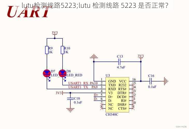 lutu检测线路5223;lutu 检测线路 5223 是否正常？