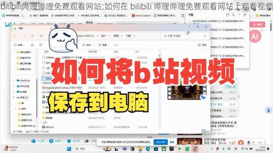 bilibili哔哩哔哩免费观看网站;如何在 bilibili 哔哩哔哩免费观看网站上观看视频