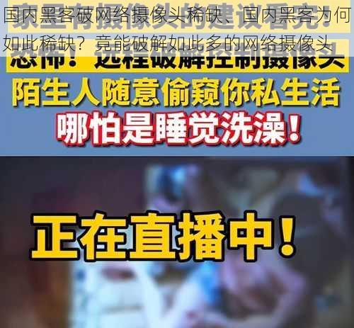 国内黑客破网络摄像头稀缺、国内黑客为何如此稀缺？竟能破解如此多的网络摄像头