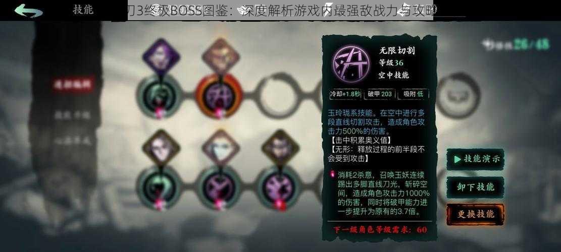 影之刃3终极BOSS图鉴：深度解析游戏内最强敌战力与攻略秘籍