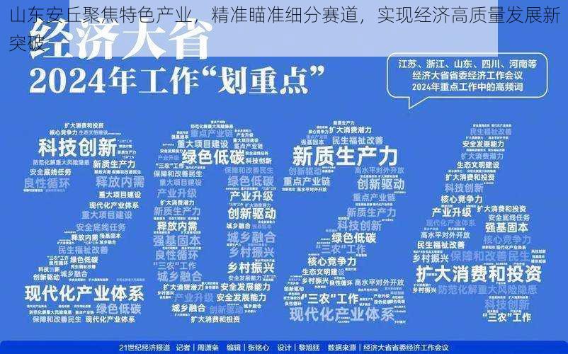 山东安丘聚焦特色产业，精准瞄准细分赛道，实现经济高质量发展新突破