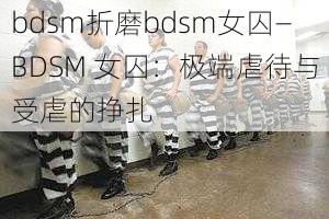 bdsm折磨bdsm女囚—BDSM 女囚：极端虐待与受虐的挣扎