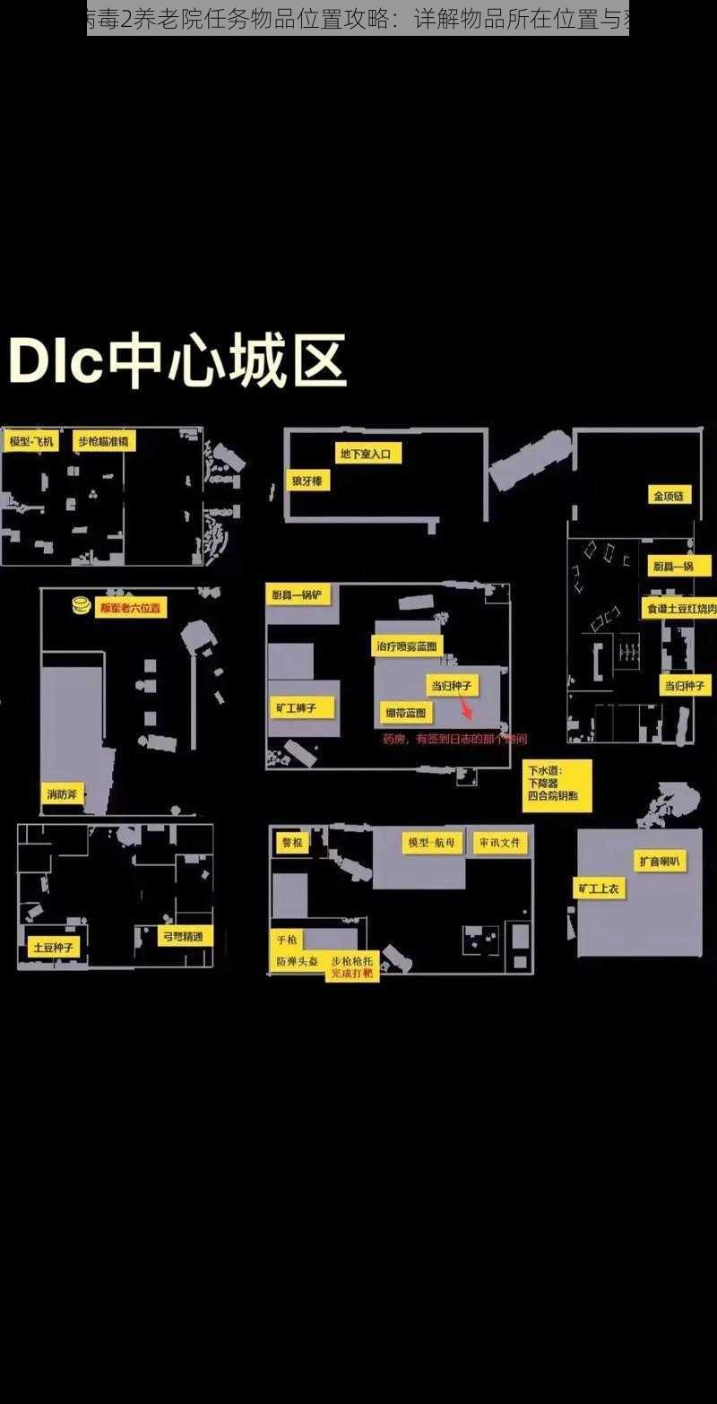 阿瑞斯病毒2养老院任务物品位置攻略：详解物品所在位置与获取步骤