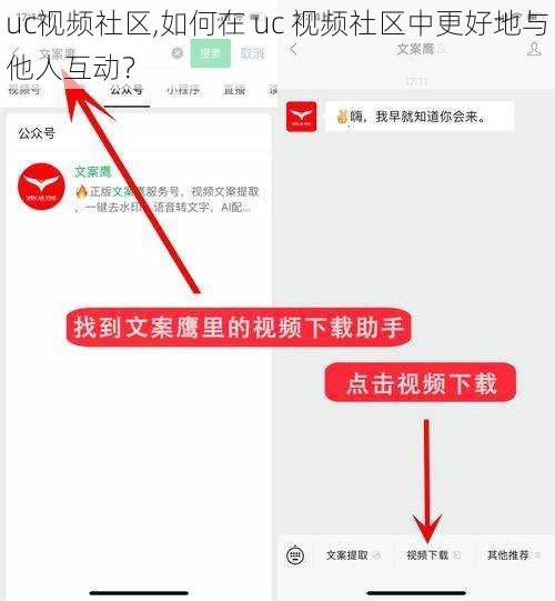 uc视频社区,如何在 uc 视频社区中更好地与他人互动？