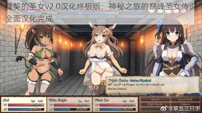 魔契的圣女v2.0汉化终极版：神秘之旅的巅峰圣女传说全面汉化完成