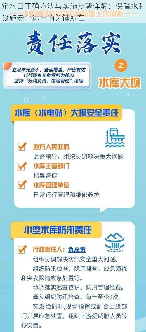 定水口正确方法与实施步骤详解：保障水利设施安全运行的关键所在