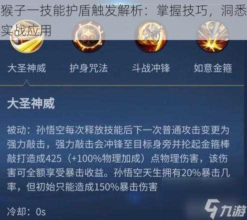 猴子一技能护盾触发解析：掌握技巧，洞悉实战应用