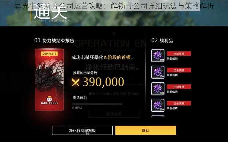 异界事务所分公司运营攻略:解锁分公司详细玩法与策略解析