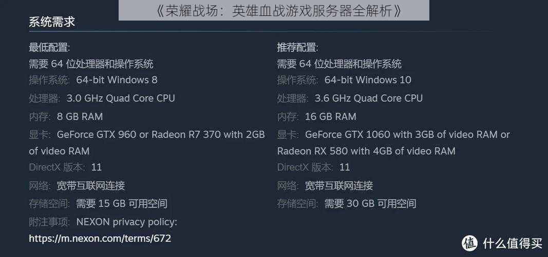 《荣耀战场:英雄血战游戏服务器全解析》