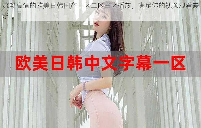 流畅高清的欧美日韩国产一区二区三区播放,满足你的视频观看需求