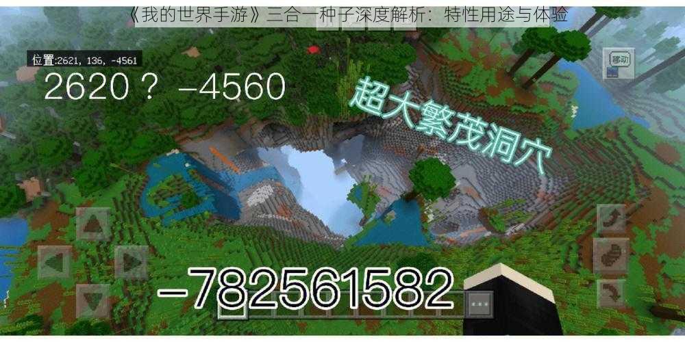 《我的世界手游》三合一种子深度解析:特性用途与体验