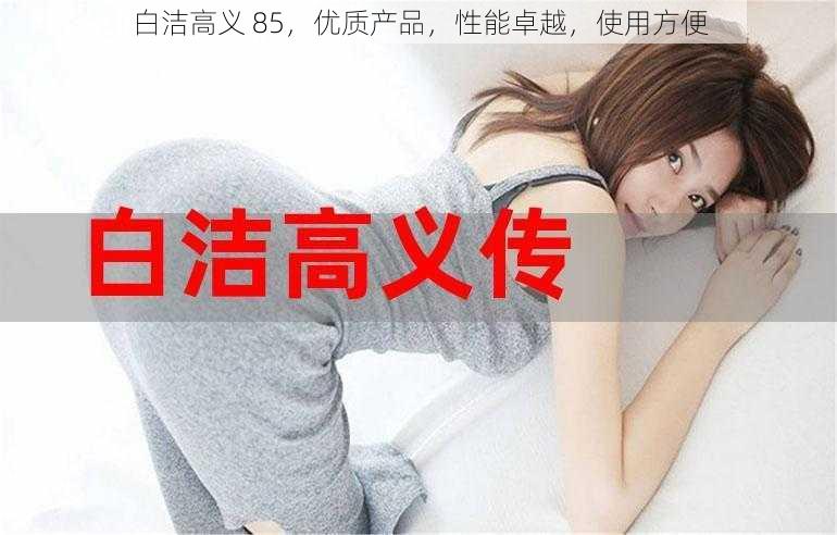 白洁高义 85,优质产品,性能卓越,使用方便