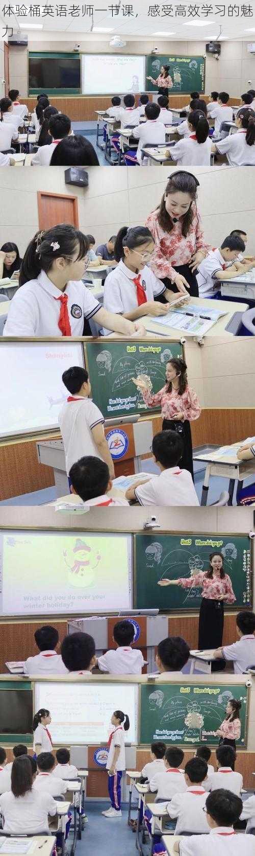 体验桶英语老师一节课,感受高效学习的魅力