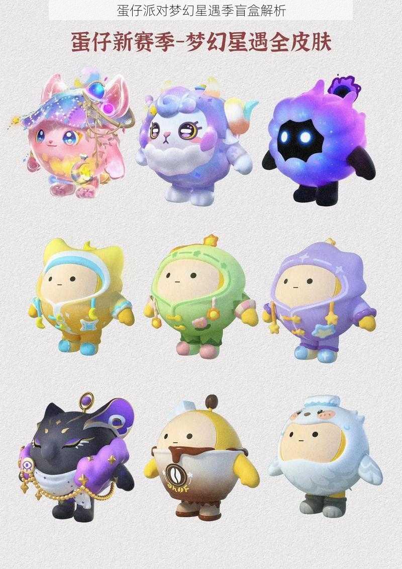 蛋仔派对梦幻星遇季盲盒解析