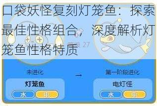 口袋妖怪复刻灯笼鱼:探索最佳性格组合,深度解析灯笼鱼性格特质