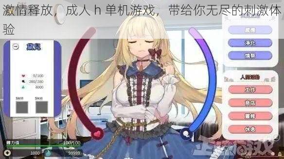 激情释放,成人 h 单机游戏,带给你无尽的刺激体验