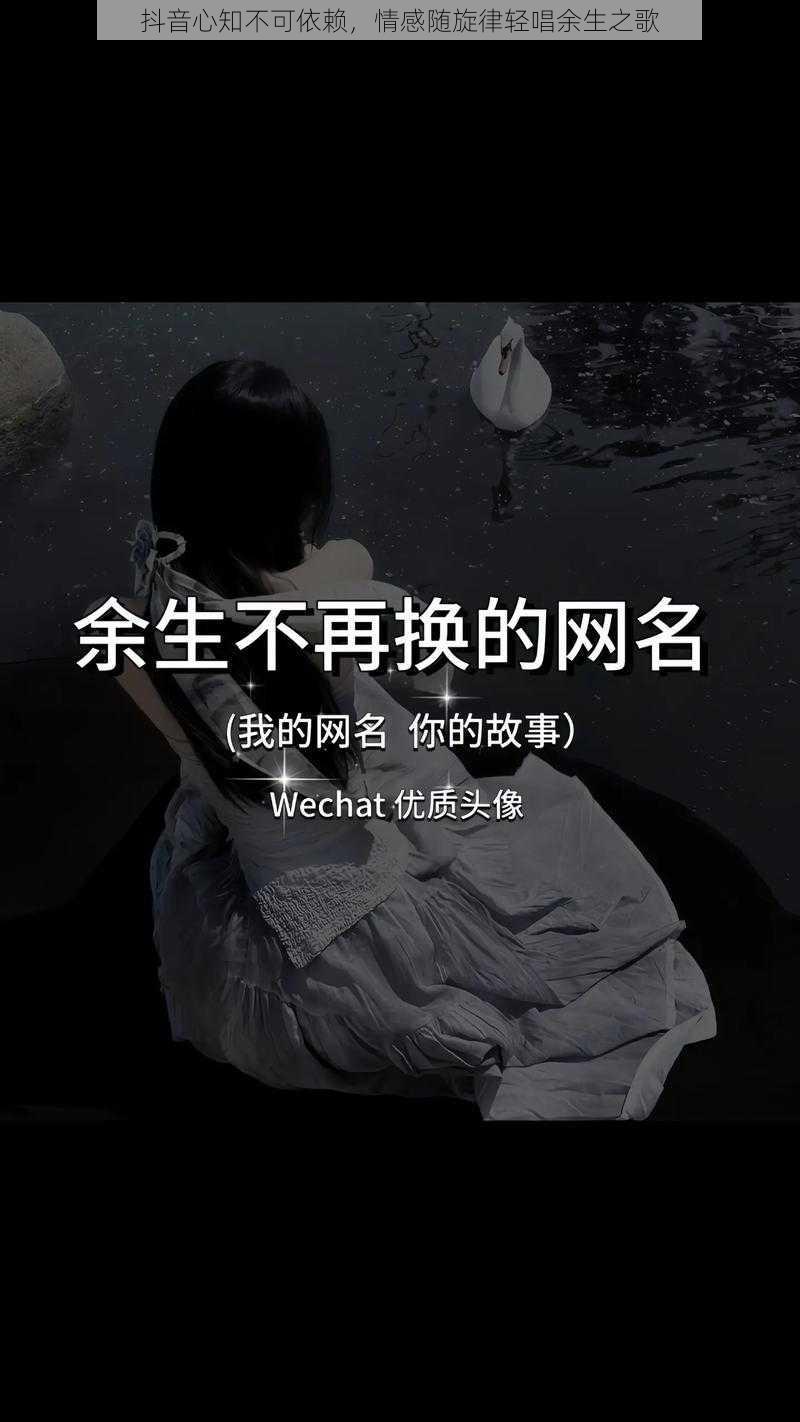 抖音心知不可依赖,情感随旋律轻唱余生之歌